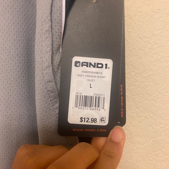 NWT men’s Shorts Black and Gray Andis Large - Picture 4 of 5